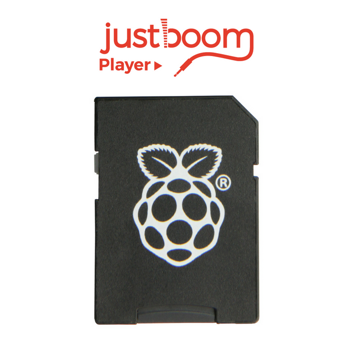 JustBoom Player SD Card